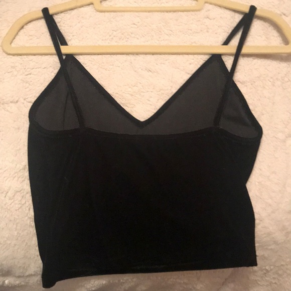 Brandy Melville black velvet tank - Picture 2 of 2